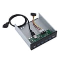 thumbnail image 2 of Hub USB de panel frontal de metal de 19 pines a 4 * USB3.0 + 2 * USB2.0 6, 2 of 8