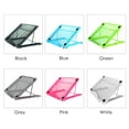 thumbnail image 2 of Multifunctional Metal Stand Desktop Foldable Diamond Painting Stand 6-Level Adjustable Laptop Stand Portable Ventilation and Cooling Laptop Stand, 2 of 8
