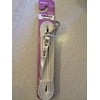 Petwear Small Silver Leash with Faux Rhinestones. For Small Dogs. 5 Feet X 3/8"