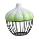 thumbnail image 3 of Cesta para almacenar ajos, soporte multiusos para servir alimentos, cesta ligera para frutas Verde, 3 of 9