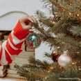 thumbnail image 6 of Folksy Sly Wolf and Red Riding Hood Ornament, Mystic Woodland Fantasy Holiday Decoration, 6 of 6