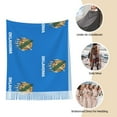thumbnail image 5 of Women Oklahoma Flag Scarfs Large Warm Soft Shawls Wraps, 5 of 6