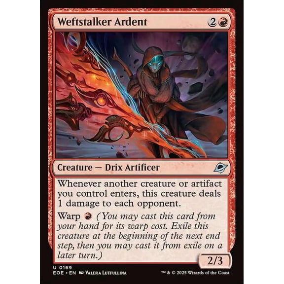 MtG Edge of Eternities Uncommon Weftstalker Ardent #169
