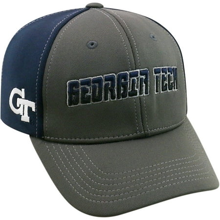 - University Of Georgia Tech Yellow Jackets Grey Two Tone Baseball Cap