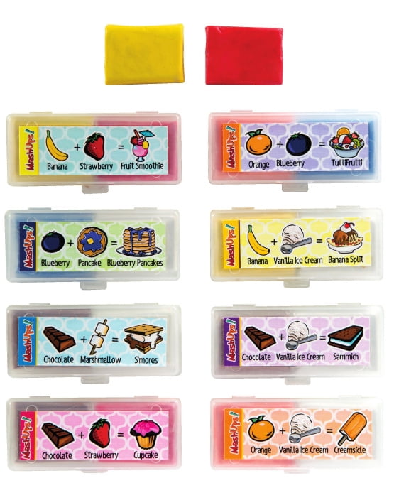 MASH UPS SCENTED KNEADED ERASERS 24/DS