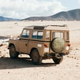 thumbnail image 6 of 15'' Vintage Vellum Texture Tire Cover, Universal Spare Wheel Covers, Dust-Proof, Water-Proof, Sun-Proof and Corrosion-Proof, 6 of 9