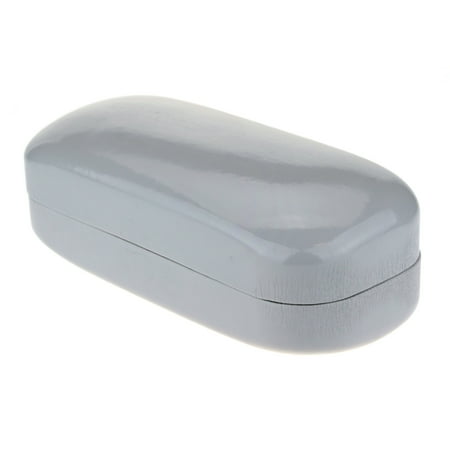 Shiny Grey Sunglasses - Womens Pop Color Shiny Plastic Oversize Clam Shell Sunglasses Cases Grey