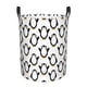 thumbnail image 1 of Balery Lovely Penguin Cesta de ropa redonda con asas, impermeable, independiente, para ropa, juguetes, dormitorio y familia-Medium, 1 of 6
