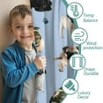 thumbnail image 3 of Blackout Kids Curtains,Pug and Footprints Childrens Insulated Curtains Set Of 2,Bedroom Essentials,Toddler Room Decor 52x63in(132x160cm), 3 of 4