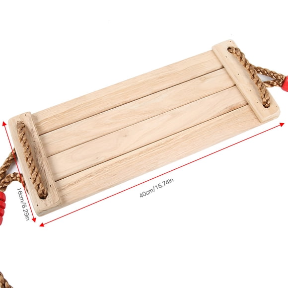 Columpio de Madera para Niños 150 kg con Rodamiento ANGGREK