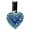Blue, variant on Dog, Puppy  Pet Clip On Grooming Accessory, "Heart Clip" (Available in 6 different colors!)