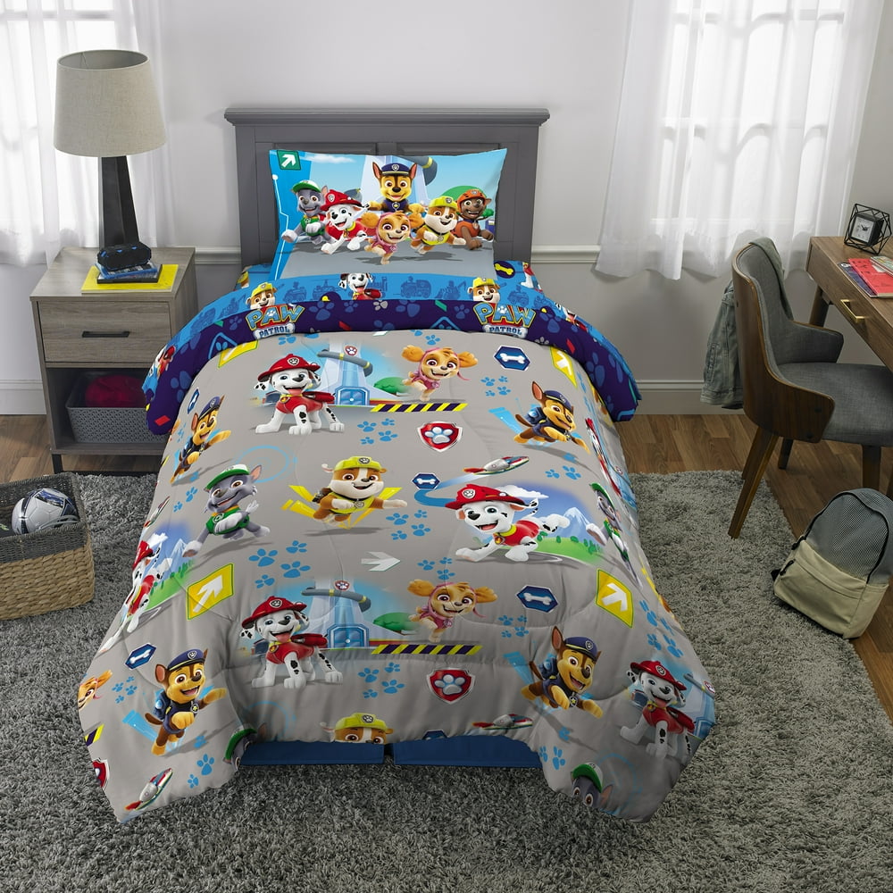paw patrol 4 piece bedroom set