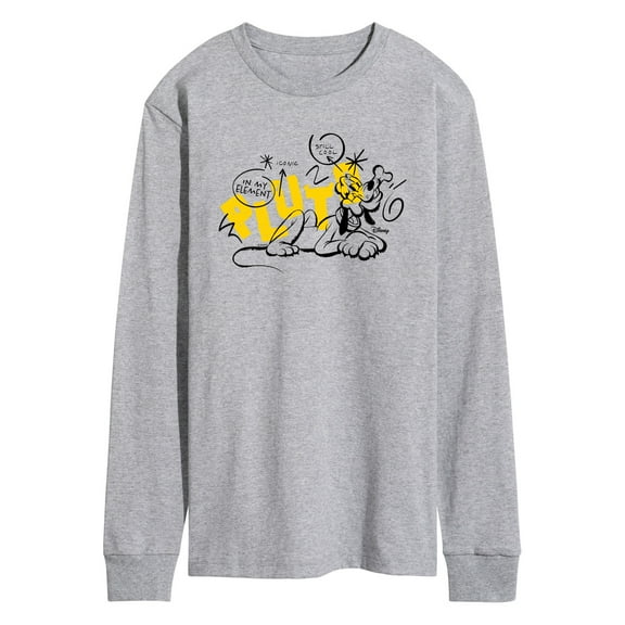 Disney - Pluto Streetwear - Men's Long Sleeve T-Shirt