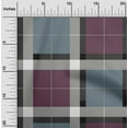 thumbnail image 1 of oneOone Cotton Silk Fabric Tartan Check Decor Fabric Printed BTY 42 Inch Wide, 1 of 4