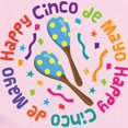 thumbnail image 2 of CafePress - Happy Cinco De Mayo Infant Bodysuit - Baby Light Bodysuit, Size Newborn - 24 Months, 2 of 4