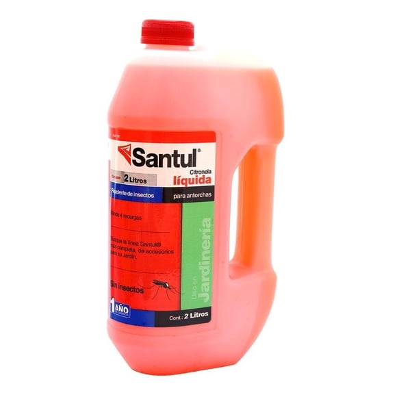 Repelente de Insectos Santul Citronela Líquida 2 Lts