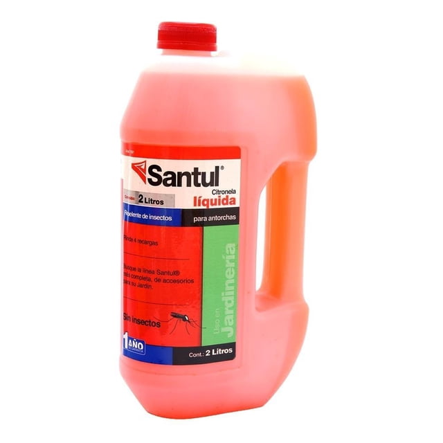 Repelente de Insectos Santul Citronela Líquida 2 Lts