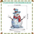thumbnail image 2 of Adornos Diamantes Con Puntos JShteea Serie Snowman Festival diamante Cristal Una Cara, 2 of 9