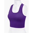thumbnail image 5 of Sleeveless Crop Tops Scoop Neck Camisole Backless Cropped Tank Top, 5 of 5