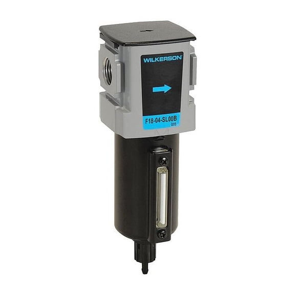 Wilkerson Compressed Air Filter,5 micron Rating F18-02-SL00B