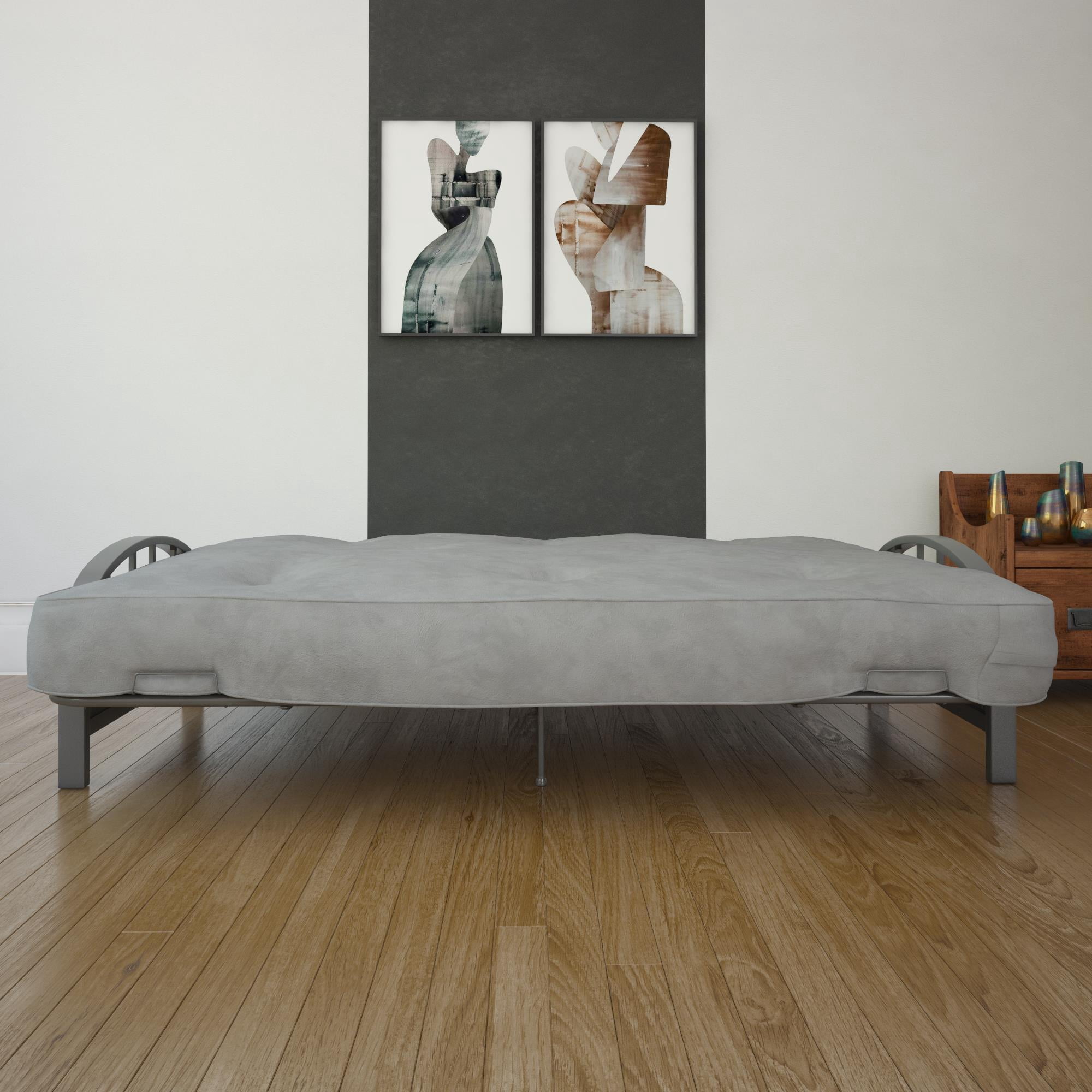 DHP Aiden Futon Frame, Gunmetal Gray