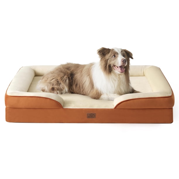 Cama ortopédica para perros grandes con funda lavable