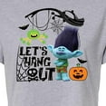 thumbnail image 3 of Trolls - Lets Hang Out Branch - Juniors Cropped Cotton Blend T-Shirt, 3 of 5