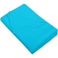 thumbnail image 5 of Flat Sheets Flat Bedding Sheet, Ultra Soft Microfiber Bed, Full,Blue, 5 of 5
