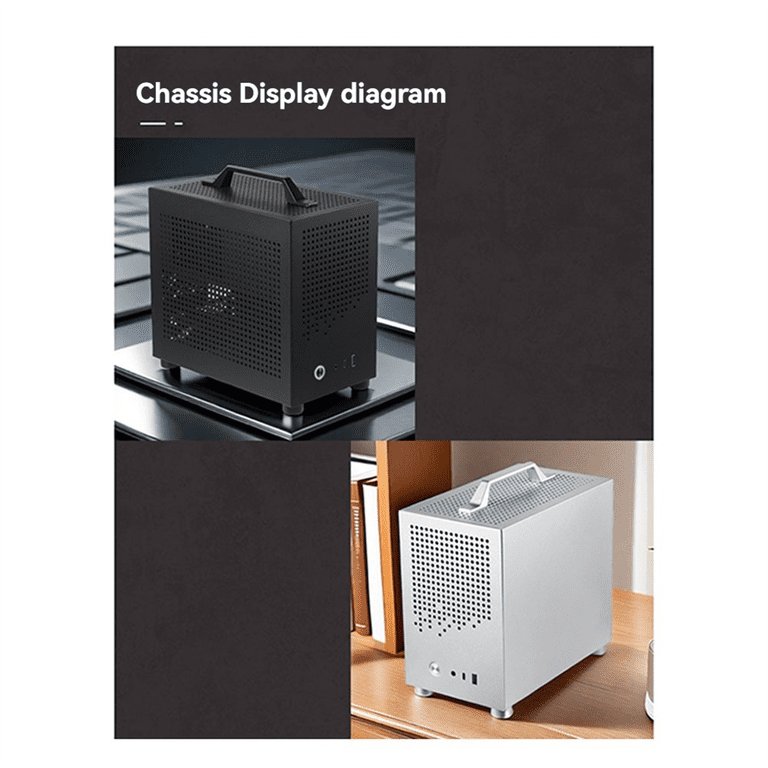 Micro-ITX Case PC Case SKTC A17 SGCC Computer Case Support Micro