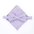 thumbnail image 3 of Kid's & Adults Adjustable Pre-Tied Bow Tie Elegant Bow Tie For Men Set | Purple Bow Tie With Pocket Square, 3 of 6