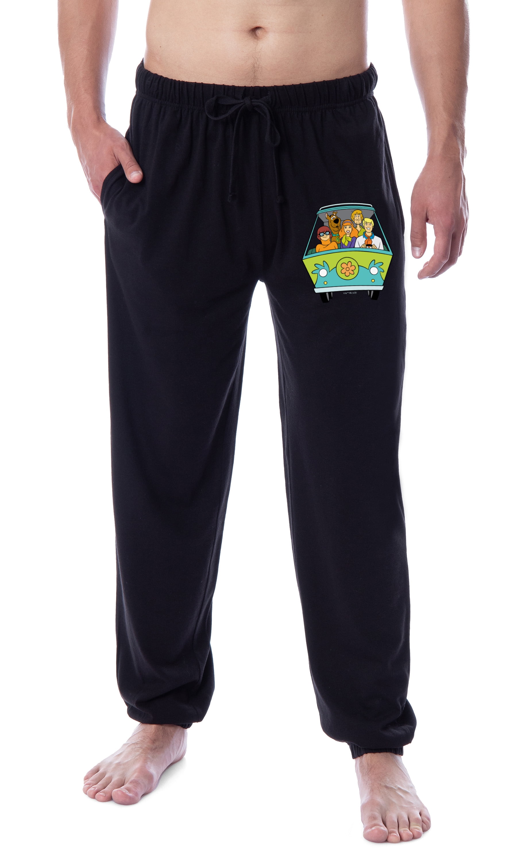 Scooby-Doo Mens' Classic Mystery Machine The Gang Jogger Pajama Pants ...