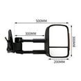 thumbnail image 2 of Motor Genic 2PCS Extendable Side Towing Mirrors For Toyota Prado 150 Series 2009-ON Black, 2 of 8