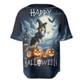 thumbnail image 2 of Happy Halloween Shetland Sheepdog Witch Pumpkins Bats All Over Print 3D Baseball Shirt Sheltie Dog Lover Gifts Softball Sport - 13012, 2 of 6