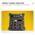 thumbnail image 4 of 5-Channel Compact Audio Mixer Sound Mixing Console 48V Phantom Power USB Audio Interface Display Built-in Reverb Effect BT Function for DJ Recording Live Broadcast Karaoke, 4 of 7