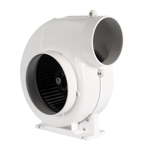 Long Lasting 12V Snail Type Boat Blower Fan 320CFM For Fast Cabin Ventilation And Moisture Removal