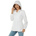 Avoogue Womens Raincoat Waterproof Rain Jacket Lightweight Packable