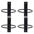 thumbnail image 3 of Flower Pot Holder Rings Wall Mounted Metal Flower Wall Hanger Bracket Rings, 3 of 8