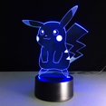 thumbnail image 2 of Luz nocturna LED 3D, 7 colores que cambian gradualmente, interruptor táctil, lámpara de mesa USB para regalos de Navidad o decoración del hogar (animal 3D) Fason LN-0890, 2 of 7