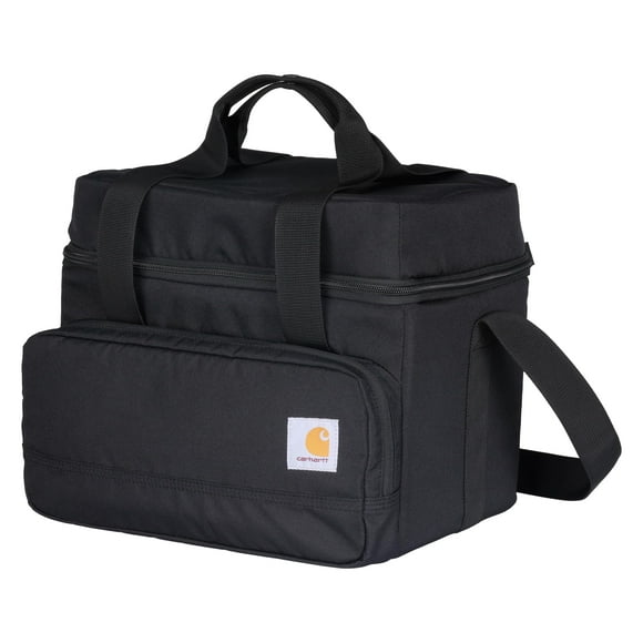 Cooler Carhartt, aislante, 18 latas, color negro, 32 x 28 x 28 cm