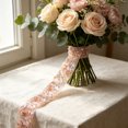 thumbnail image 5 of Self-Adhesive Rhinestone Strips Pink 35.4 X 0.8 in Set of 2 Resin Decorative Trim, 5 of 6
