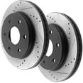 thumbnail image 3 of JADODE 261.5mm Front Brake Kits Premium Drilled Slotted Brake Rotors Disc Ceramic Pads w/Cleaner Fluid Replacement for GMC Sierra 1500 Yukon XL 1500, Chevrolet Silverado Avalanche Suburban 1500 Tahoe, 3 of 7