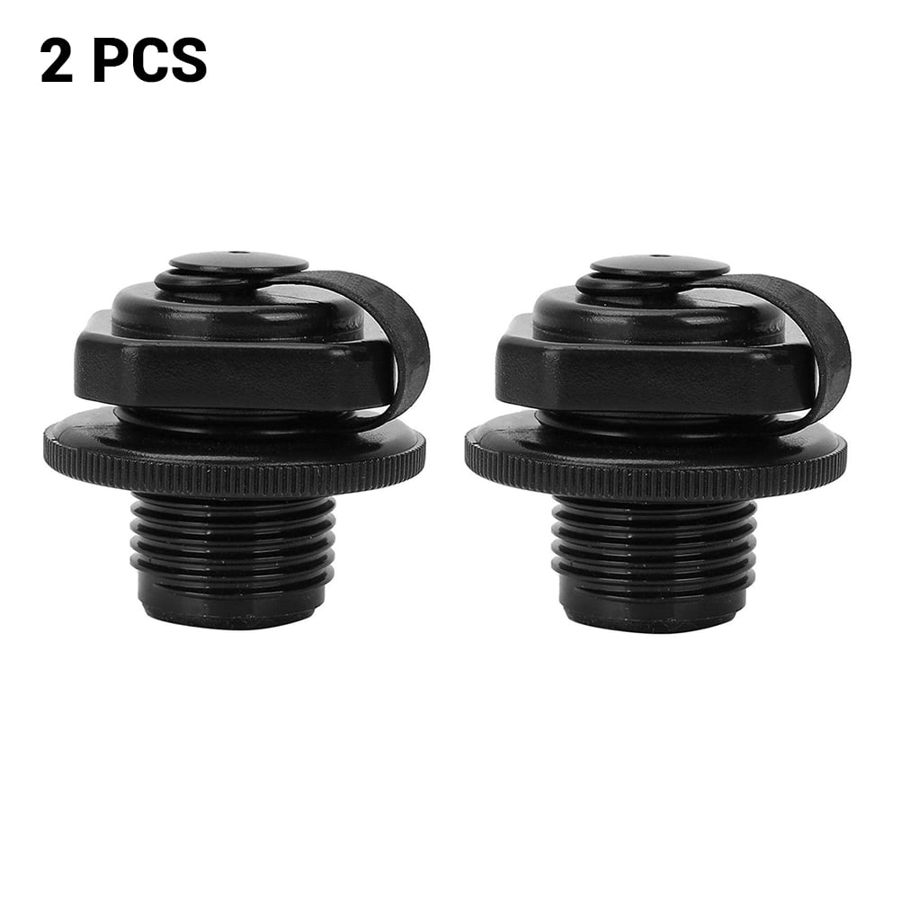 Toma 2Pcs Air Valves Inflatable Kayak Screw Air Valves Spiral Air Caps