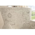 thumbnail image 2 of Nathaniel Home Lillian Swivel Accent Chair, Graffiti Pattern, 2 of 3