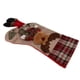 thumbnail image 5 of Christmas Stockings Plaid Socks New Year Gifts Bags Christmas Decoration Alce, 5 of 9