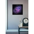 thumbnail image 5 of Epic Graffiti  "NGC 4874" Hubble Space Telescope Giclee Canvas Wall Art - White 26" x 26", 5 of 5