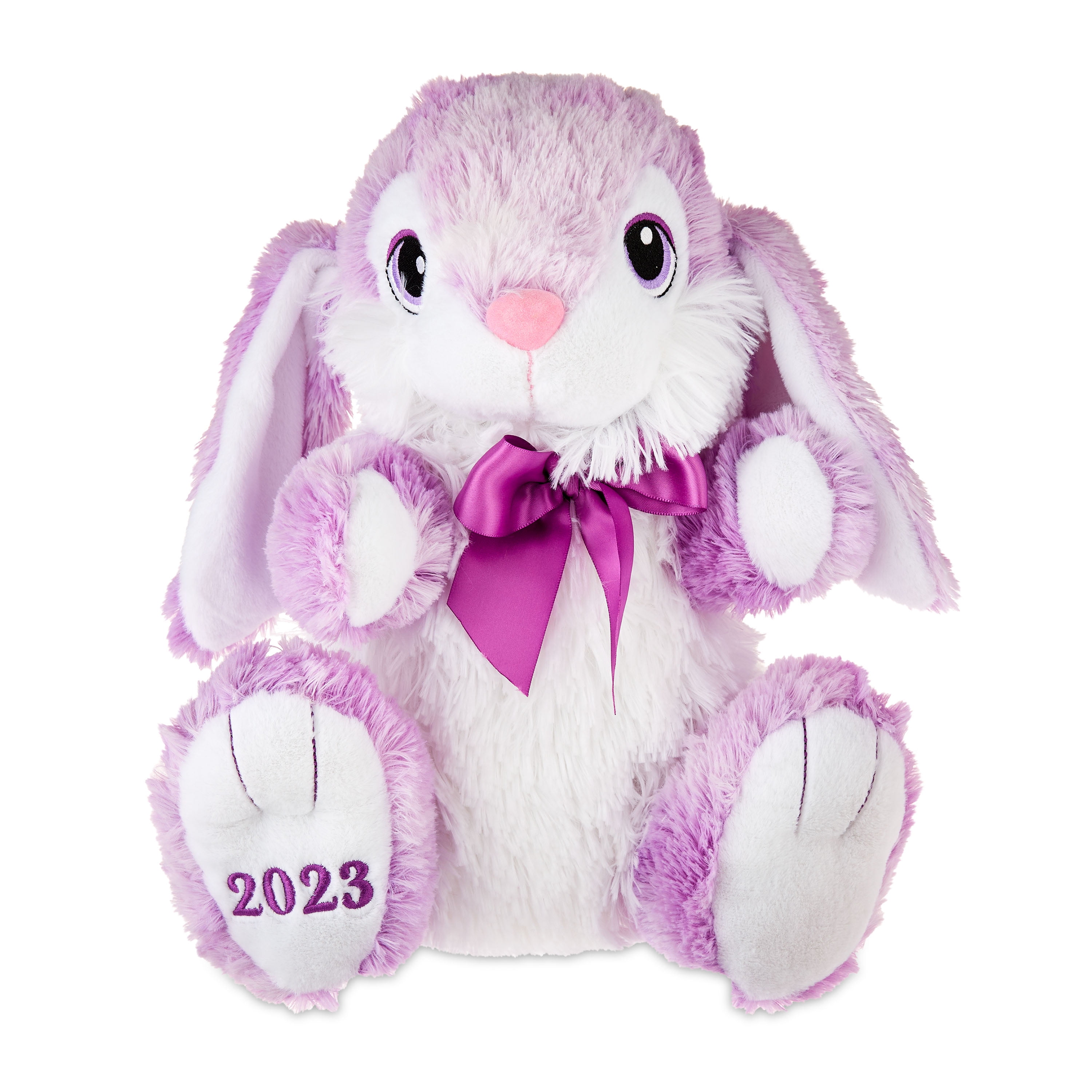 "Way to Celebrate! Easter Large Hopster Bunny 2023, Purple"