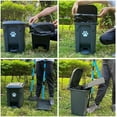 thumbnail image 5 of Dog Poop Trash Can for Outdoors - Extra Large Pooper Scooper, 50 Waste Bags, 20L/5 Gallon - with Lid, Removable Inner Bucket, Waterproof Odor Control - for Backyard, 5 of 7