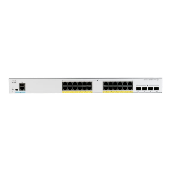 Cisco Catalyst 1000-24P-4G-L - switch - 24 ports - managed - ra (C1000-24P-4G-L)