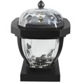 thumbnail image 1 of 2LEDs Solar Post Light Outdoor Garden Waterproof Solar Fence, 1 of 4