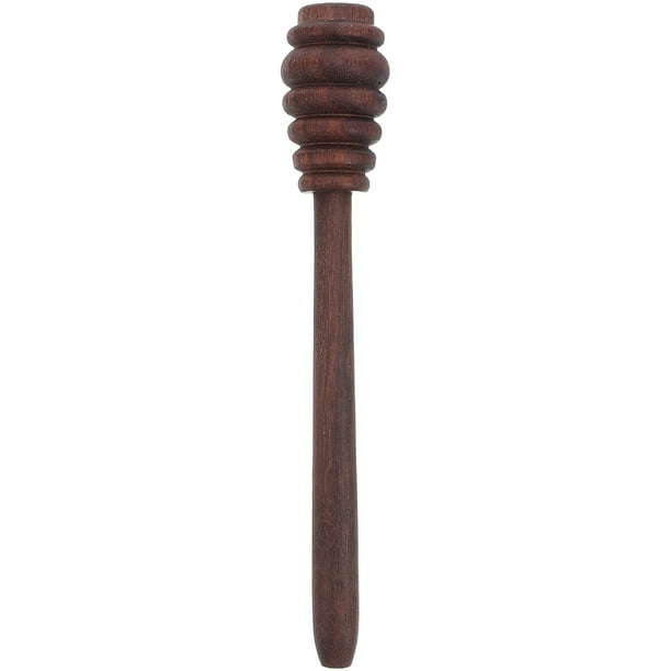 ColoMX Varita de agitador de miel de palillo de miel de miel de madera para la cuchara del dispensador de la jarra de miel
